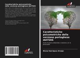 Caratteristiche psicometriche della versione portoghese dell'EAS