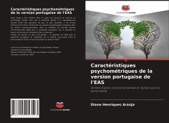 Caractéristiques psychométriques de la version portugaise de l'EAS - Henriques Araújo, Diana