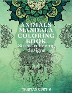 Animals Mandala Coloring Book - Curtis, Tristan