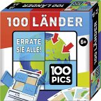 Carletto 20208048 - 100 PICS Länder, Quiz-Box, Quiz-Spiel, Wort- und Bilderrätsel