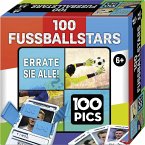 Carletto 20208047 - 100 PICS Fussballstars, Quiz-Box, Quiz-Spiel, Wort- und Bilderrätsel
