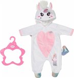 Zapf Creation® 832936 - BABY born Einhorn Kuschelanzug, Overall, Puppenkleidung für Puppen 43cm