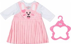 Zapf Creation® 832868 - BABY born, Häschenkleid 2in1, rosa, Puppenkleidung für Puppen 43 cm