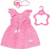 Zapf Creation® 832684 - BABY born Trend Blumenkleid mit Haarband, Puppenkleidung für Puppen 43cm