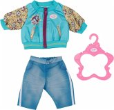 Zapf Creation® 833599 - BABY born Outfit Hose mit Jacke, Puppenkleidung für Puppen 43 cm