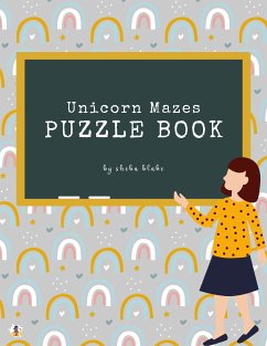 Unicorn Mazes Puzzle Book for Kids Ages 3+ (Printable Version) (fixed-layout eBook, ePUB) - Blake, Sheba