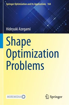 Shape Optimization Problems - Azegami, Hideyuki