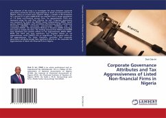 Corporate Governance Attributes and Tax Aggressiveness of Listed Non-financial Firms in Nigeria - Irri, Dick Ode