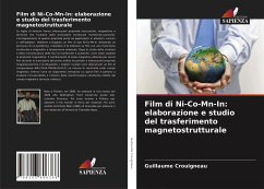 Film di Ni-Co-Mn-In: elaborazione e studio del trasferimento magnetostrutturale - Crouïgneau, Guillaume