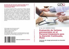 Evaluación de factores psicosociales en el Personal Estatutario para la Atención Continuada, PEAC