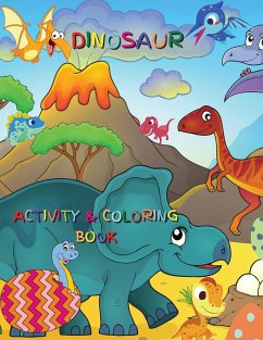 Dinosaur Activity and Coloring Book - S. Warren