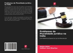 Problemas de Pluralidade Jurídica na Índia - Jahan, Anjum;Bhartiya, Vaibhav Goel