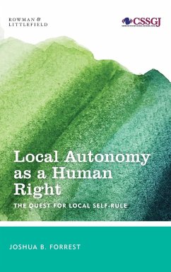 Local Autonomy as a Human Right - Forrest, Joshua B.