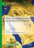 When Can Oil Economies Be Deemed Sustainable?