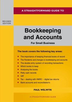 Cover Bookkeeping and Accounts for Small Business