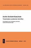 Transkription arabischer Schriften (eBook, PDF)