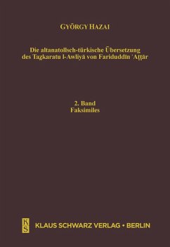 Die altanatolisch-türkische Übersetzung des Tazkaratu l-Awliya von Fariduddin 'Attar (eBook, PDF)