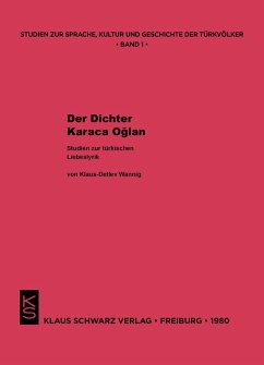 Der Dichter Karaca Oglan (eBook, PDF) - Wannig, Klaus-Detlev