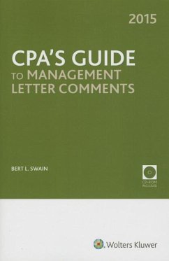 CPA's Guide to Management Letter Comments, (2015) [With CDROM] - Swain, Bert L.