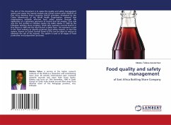 Food quality and safety management - Awulachew, Melaku Tafese