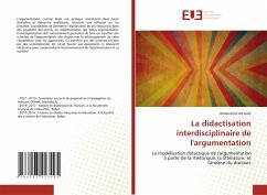 La didactisation interdisciplinaire de l'argumentation - Ait Addi, Abderrahim
