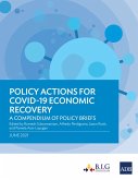 Policy Actions for COVID-19 Economic Recovery (eBook, ePUB)