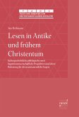 Lesen in Antike und frühem Christentum (eBook, PDF)