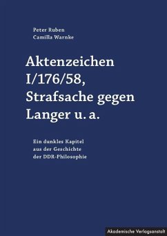 Aktenzeichen I/176/58, Strafsache gegen Langer u.a. - Ruben, Peter;Warnke, Camilla