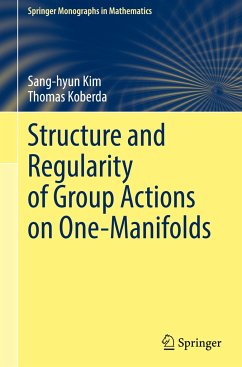 Structure and Regularity of Group Actions on One-Manifolds - Kim, Sang-hyun;Koberda, Thomas