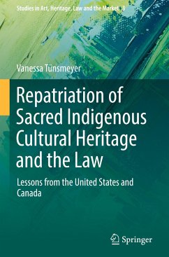 Repatriation of Sacred Indigenous Cultural Heritage and the Law - Tünsmeyer, Vanessa