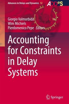 Accounting for Constraints in Delay Systems