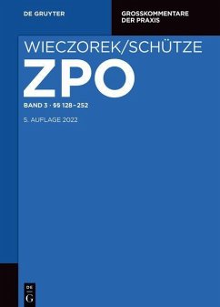 Zivilprozessordnung und Nebengesetze §§ 128-252