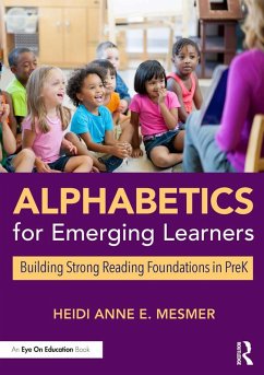 Alphabetics for Emerging Learners (eBook, ePUB) - Mesmer, Heidi Anne E.