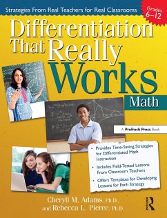 Differentiation That Really Works (eBook, PDF) - Adams, Cheryll M.; Pierce, Rebecca L.