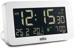 BRAUN BC10 DCF-W Funkwecker weiß