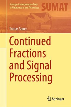 Cover Continued Fractions and Signal Processing (eBook, PDF)