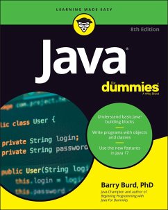 Java For Dummies - Burd, Barry (Drew University, Madison, NJ)