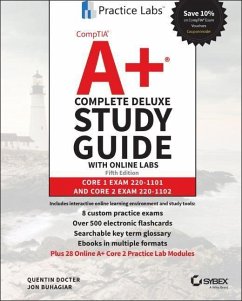 CompTIA A+ Complete Deluxe Study Guide with Online Labs - Docter, Quentin; Buhagiar, Jon