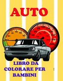 Auto Libro da colorare per bambini