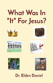 What Was In &quote;It&quote; For Jesus?