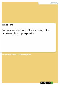Internationalization of Italian companies. A cross-cultural perspective (eBook, PDF) - Pini, Ivano