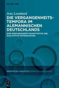 Die Vergangenheitstempora im Alemannischen Deutschlands - Leonhard, Jens