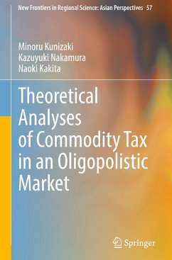 Theoretical Analyses of Commodity Tax in an Oligopolistic Market - Kunizaki, Minoru;Nakamura, Kazuyuki;Kakita, Naoki