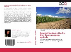 Determinación de Cu, Fe, Mn y Zn en un suelo agrícola - Cordero G., Inelba del C.; Contreras, Froilán A.; Varela D., Ricardo J.