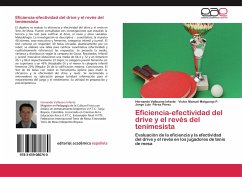 Eficiencia-efectividad del drive y el revés del tenimesista