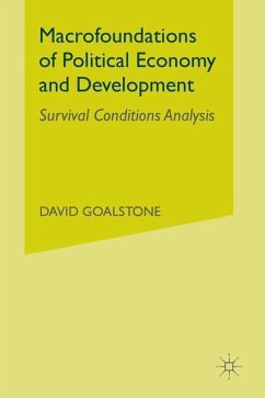 Macrofoundations of Political Economy and Development - Goalstone, D.