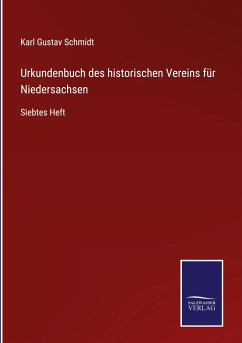 Cover Urkundenbuch des historischen Vereins für Niedersachsen