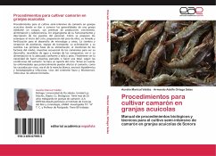 Procedimientos para cultivar camarón en granjas acuícolas - Marical Valdéz, Aurelio;Ortega Salas, Armando Adolfo