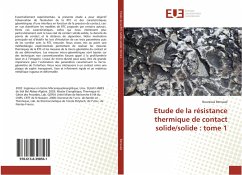 Etude de la résistance thermique de contact solide/solide : tome 1 - Bensaad, Bourassia