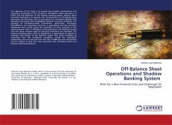 Off-Balance Sheet Operations and Shadow Banking System - Lopo Martinez, Antonio